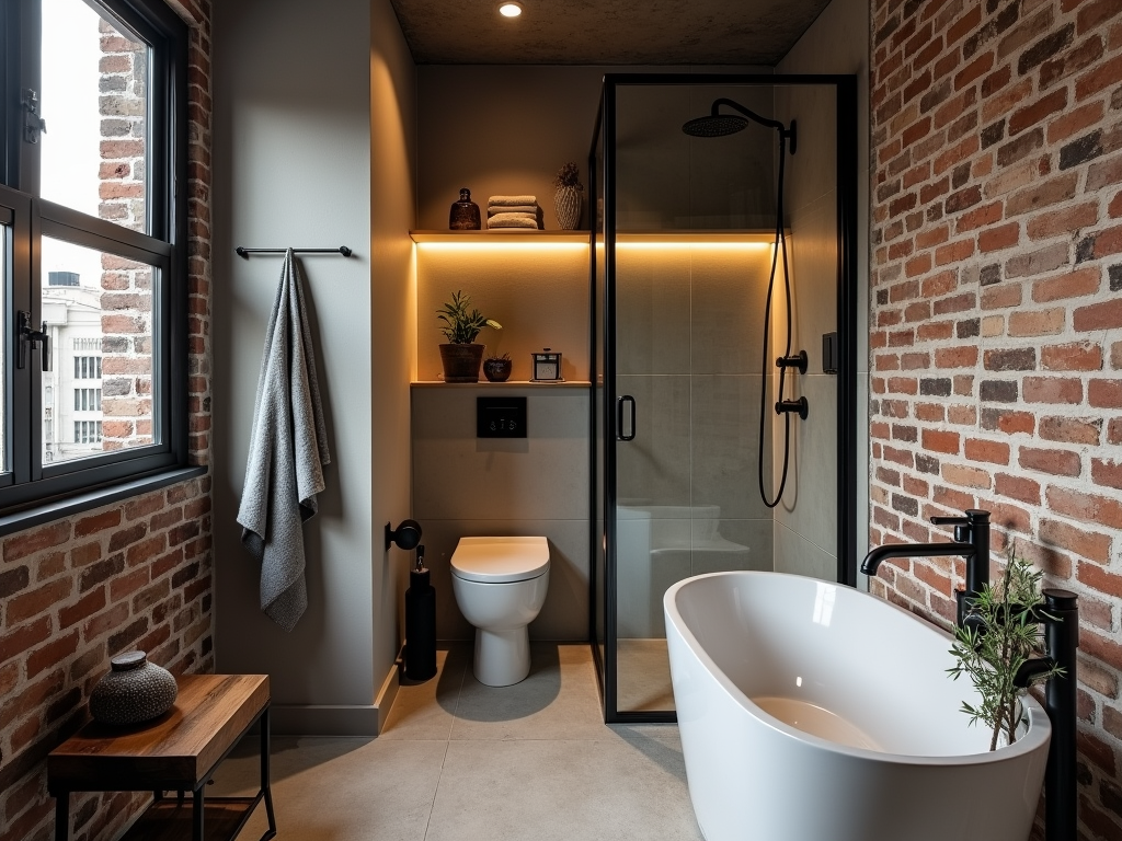 Chic Small Bathroom Ideas for Urban Lofts