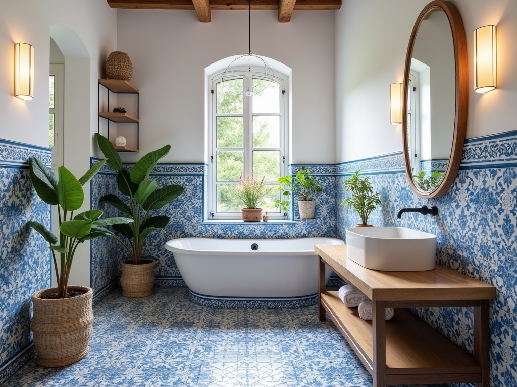 Charming Small Mediterranean Bathroom Ideas