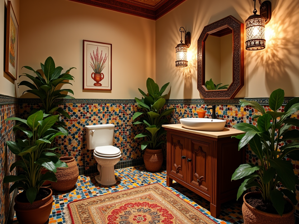 Transform Your Small Bathroom with Moroccan Charm