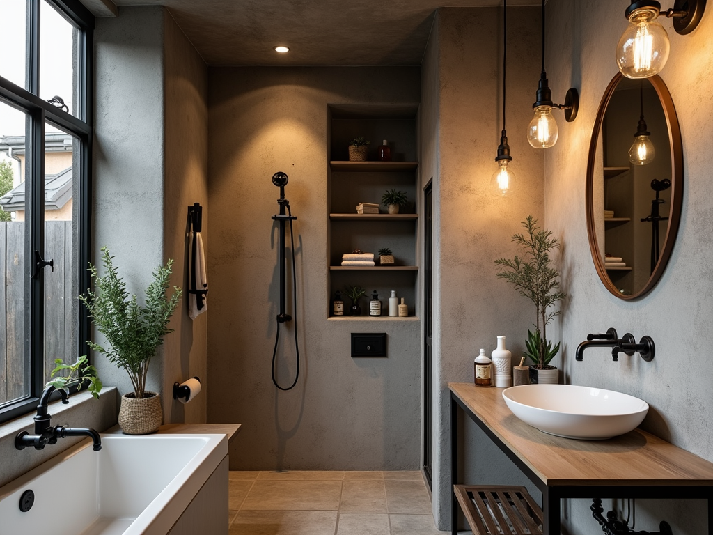 Transform Your Small Bathroom with Industrial Chic