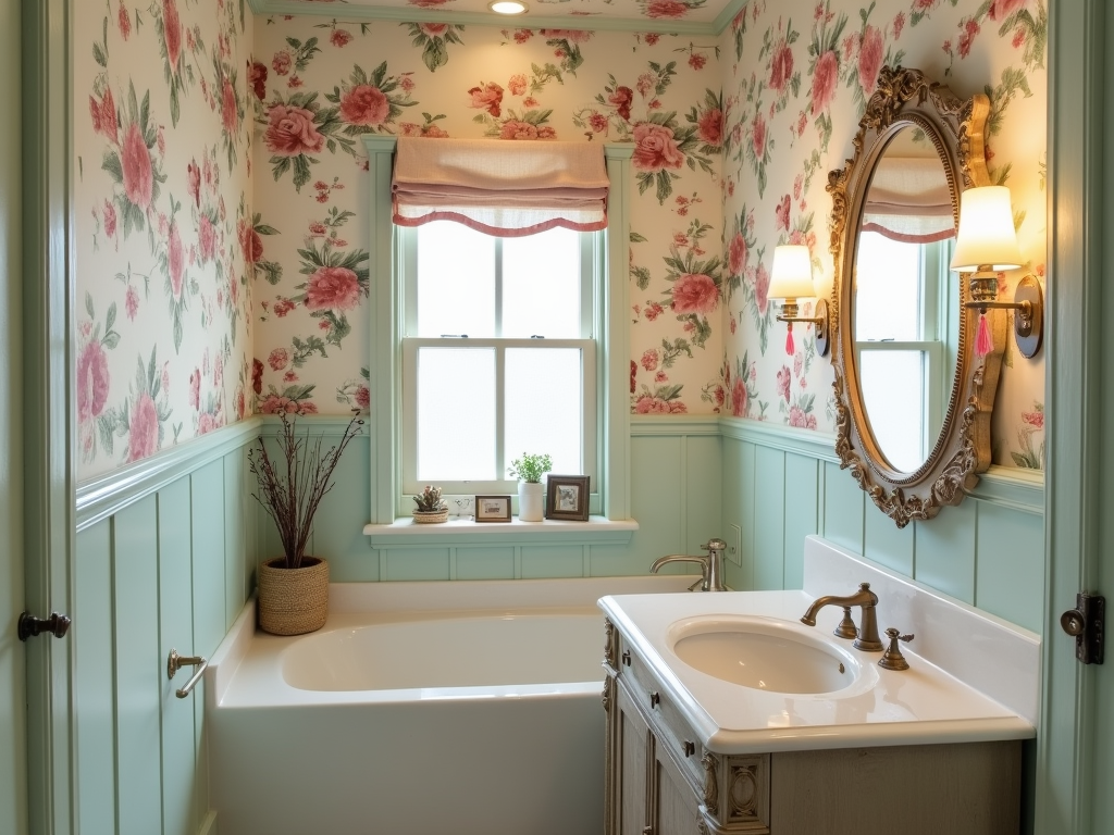 Charming Small Bathroom Shabby Chic Ideas