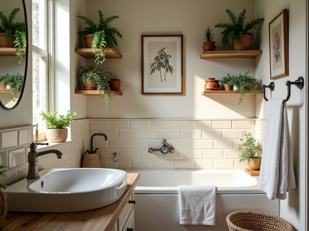 Charming Small Bathroom Ideas: Embrace Farmcore Aesthetics